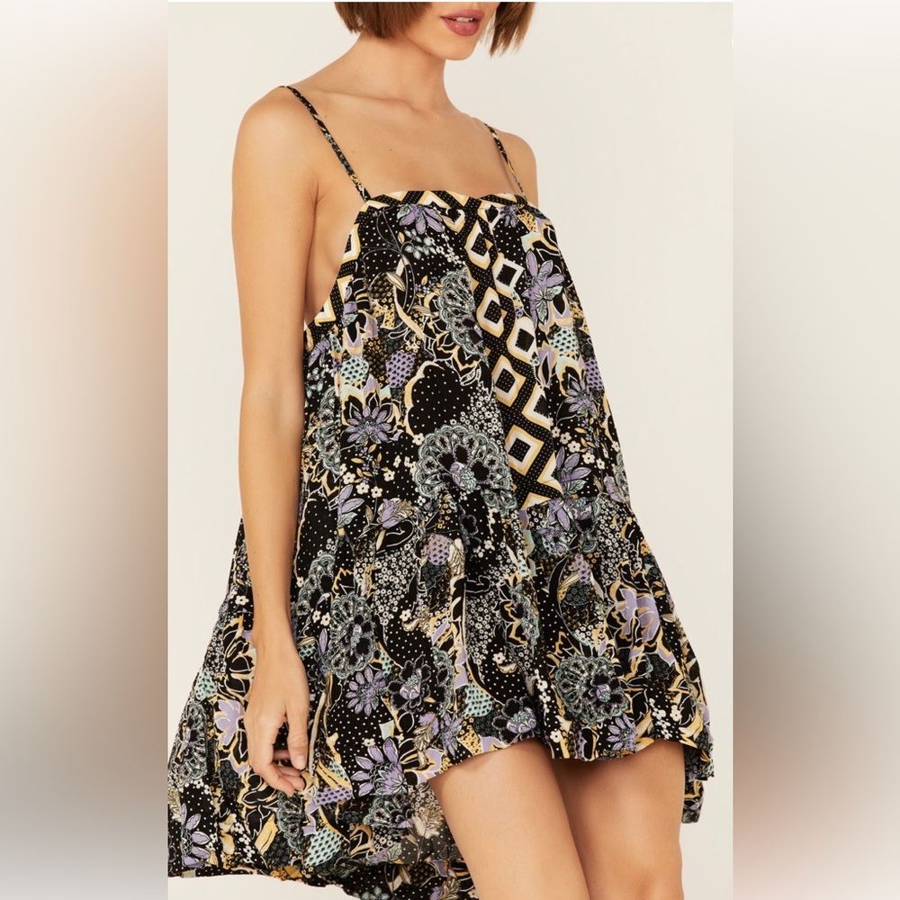 Free People Get A Clue Mini Dress - Picture 3 of 10